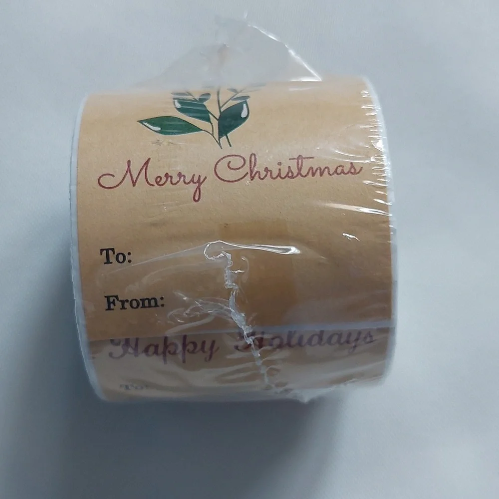 200 piece‎ christmas kraft paper